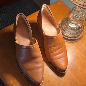 Madewell Brown Leather Flats
